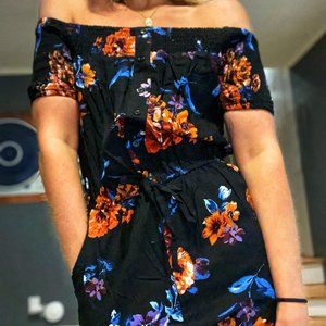 Xhilaration size small off the shoulder jumpsuit